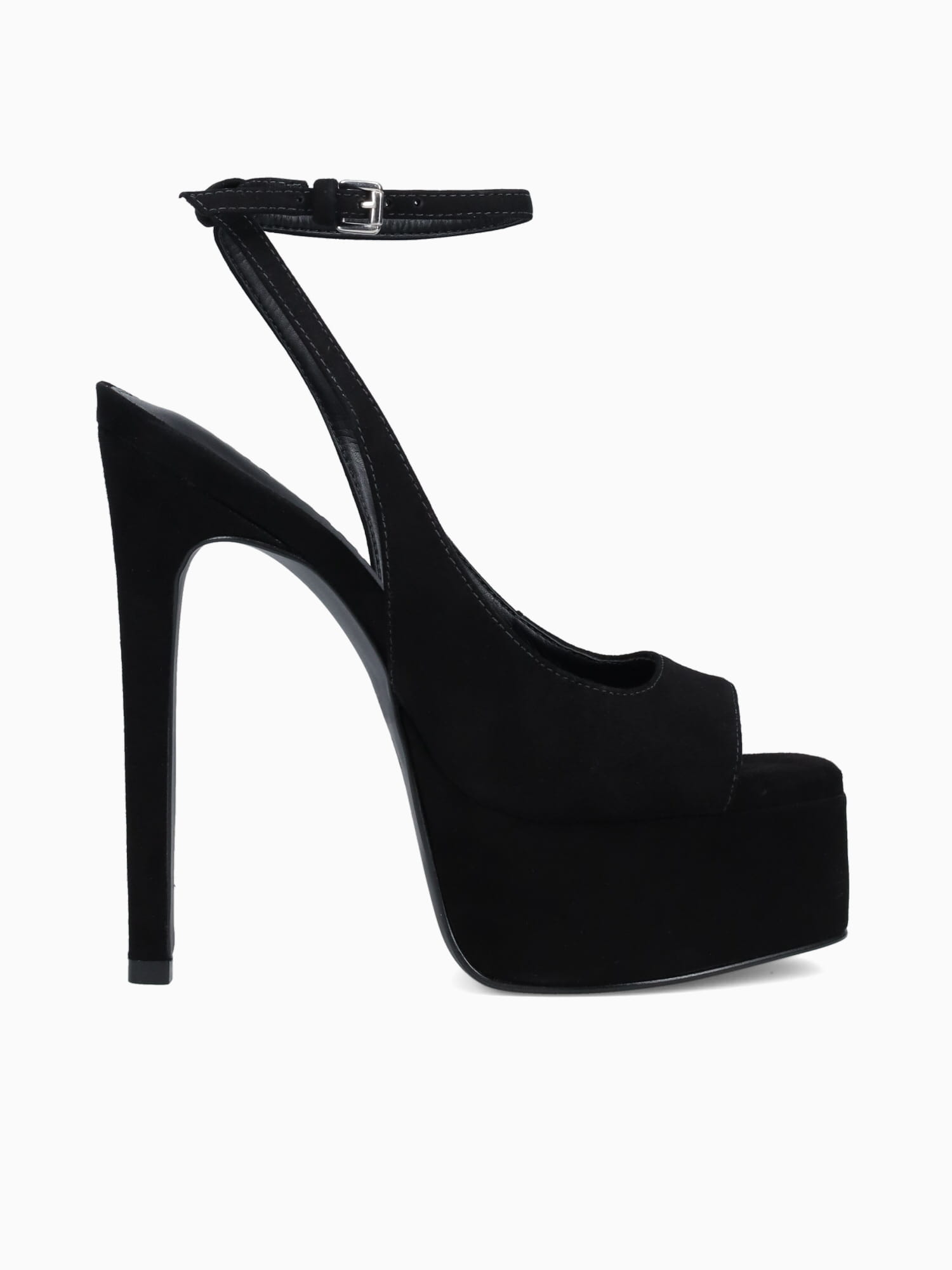 Serena Black Suede Black / 5 / M