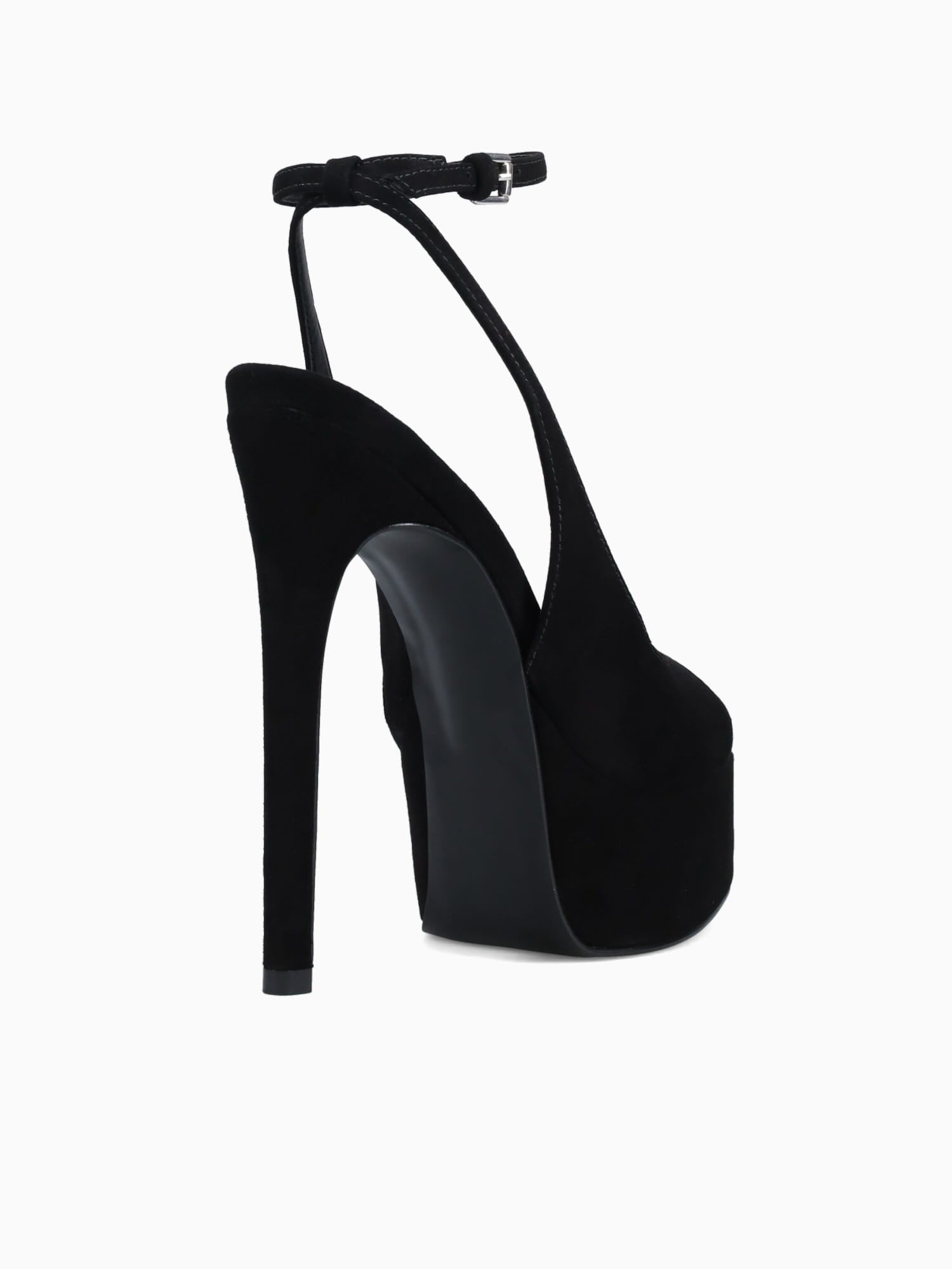 Serena Black Suede Black / 5 / M