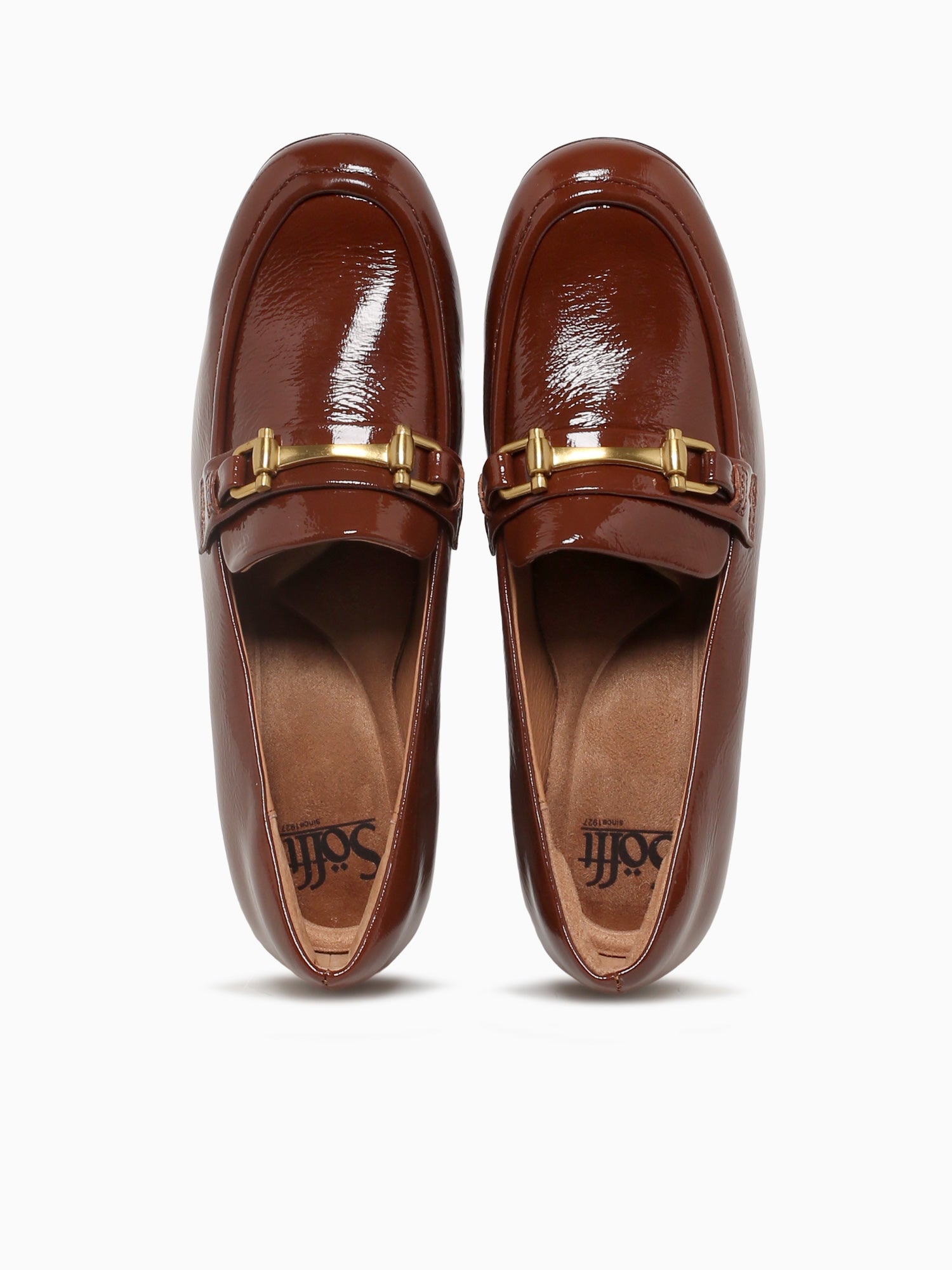 Casandra Toffee Crinkle Patent Brown / 6 / M