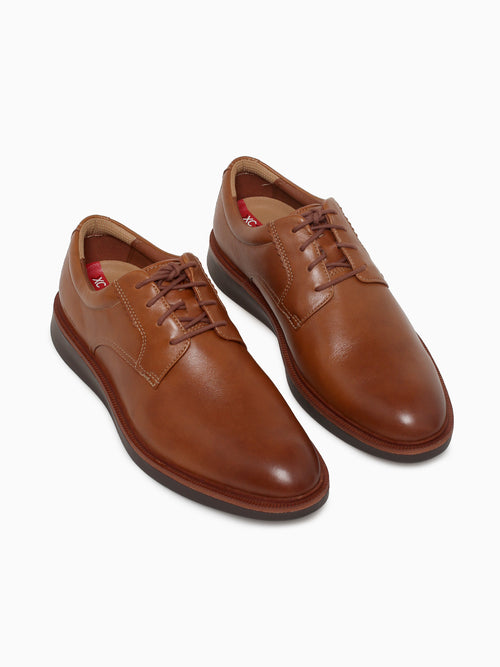 Xc Parker Plain Toe Tan Leather 204381 Tan / 8 / M