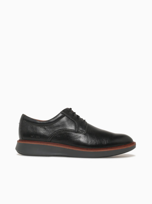 Xc Parker Plain Toe Black Leather 204383 Black / 8 / M