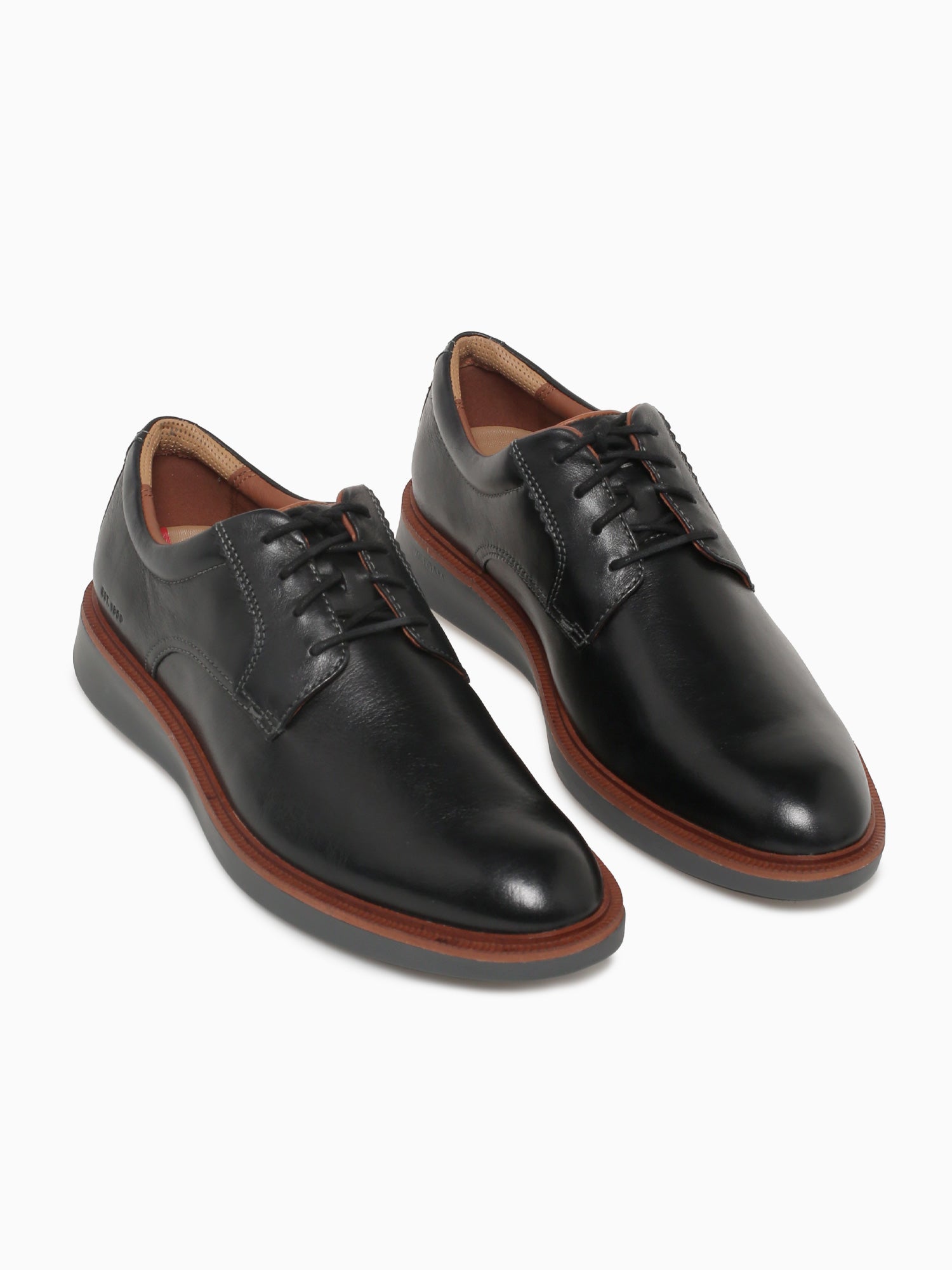Xc Parker Plain Toe Black Leather 204383 Black / 8 / M