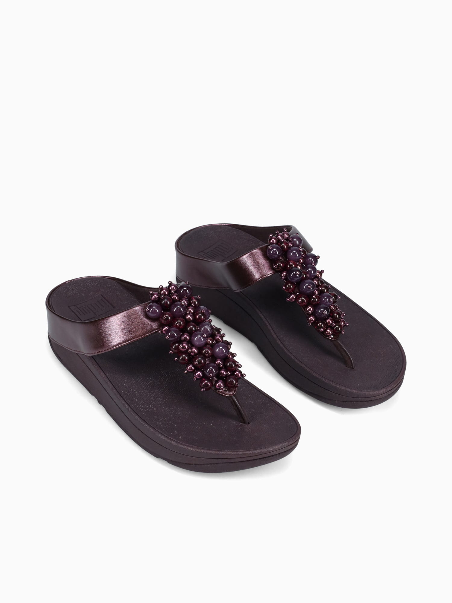 Fino Baublebead Plum Metallic Wine / 5 / M