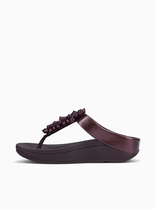 Fino Baublebead Plum Metallic Wine / 5 / M