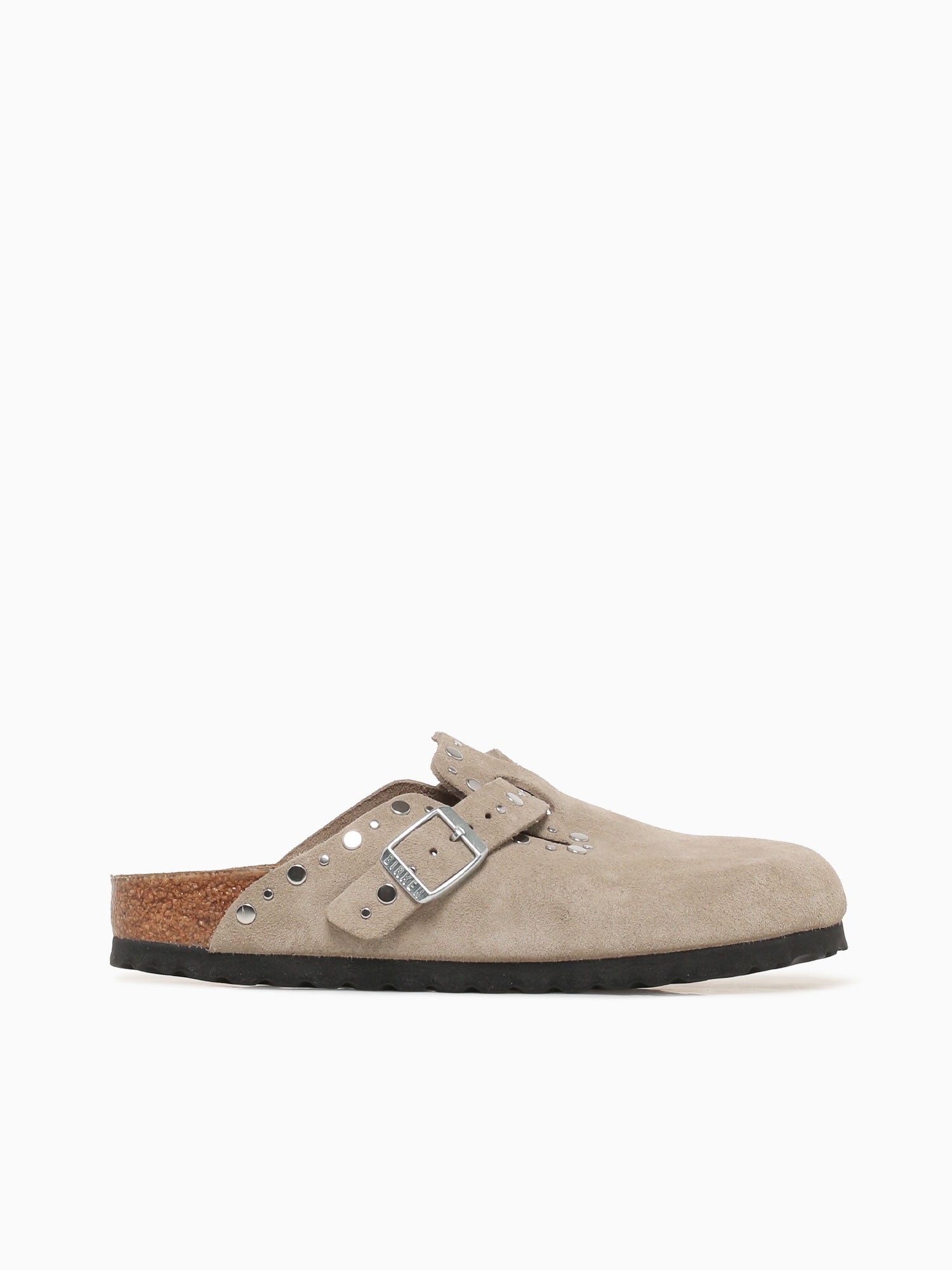 Boston Rivet Taupe Suede Taupe / 36 / M