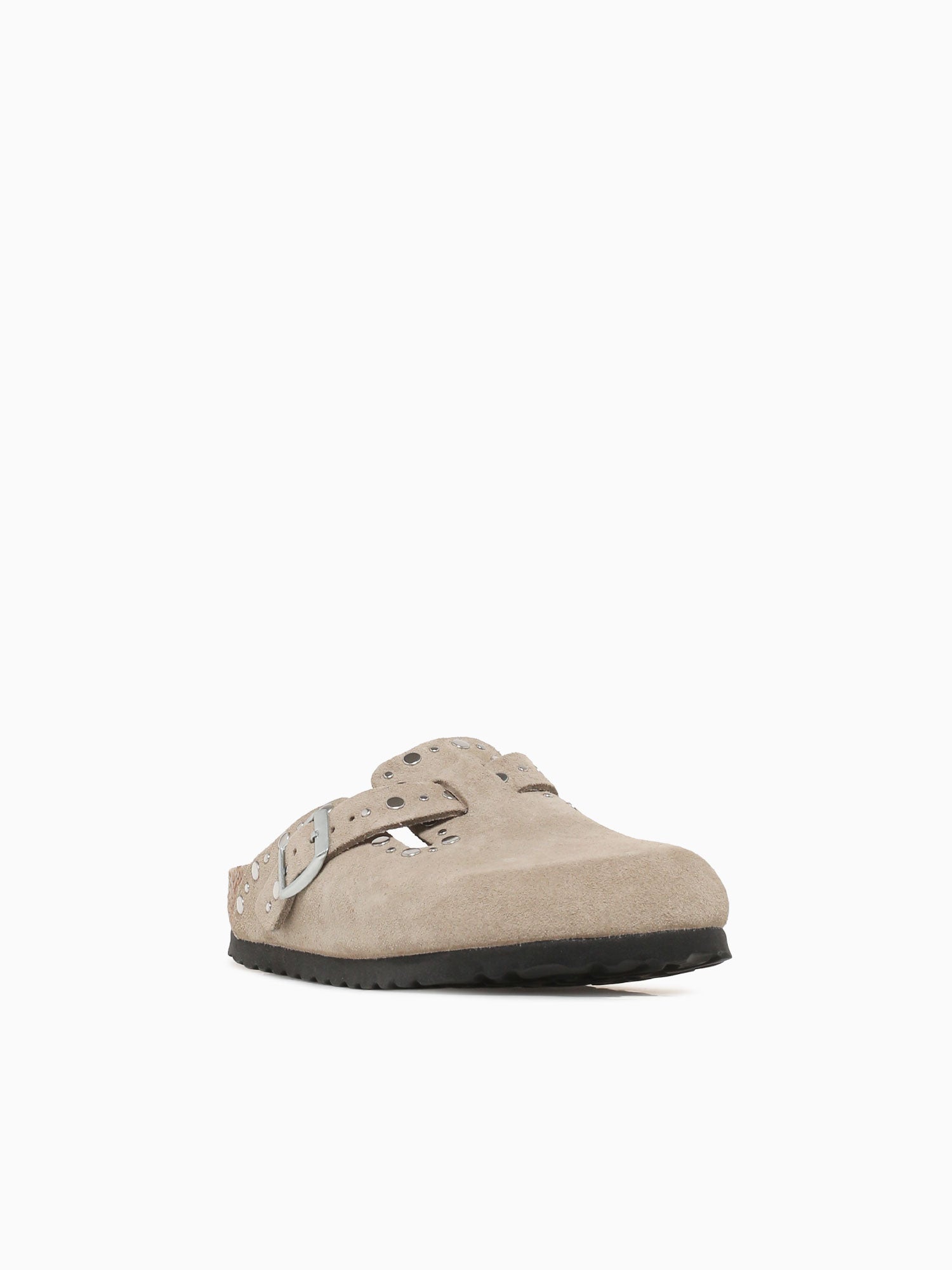 Boston Rivet Taupe Suede Taupe / 36 / M