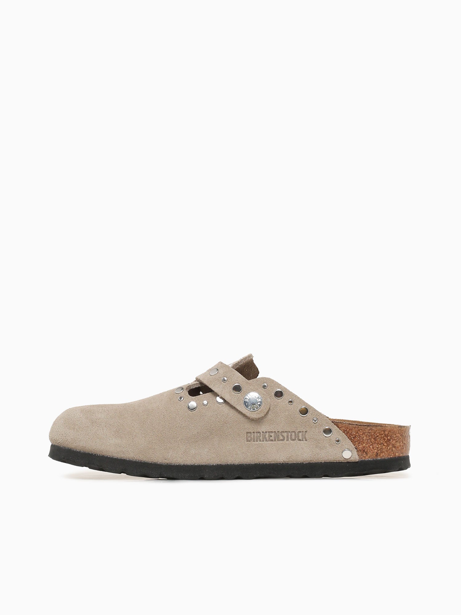Boston Rivet Taupe Suede Taupe / 36 / M