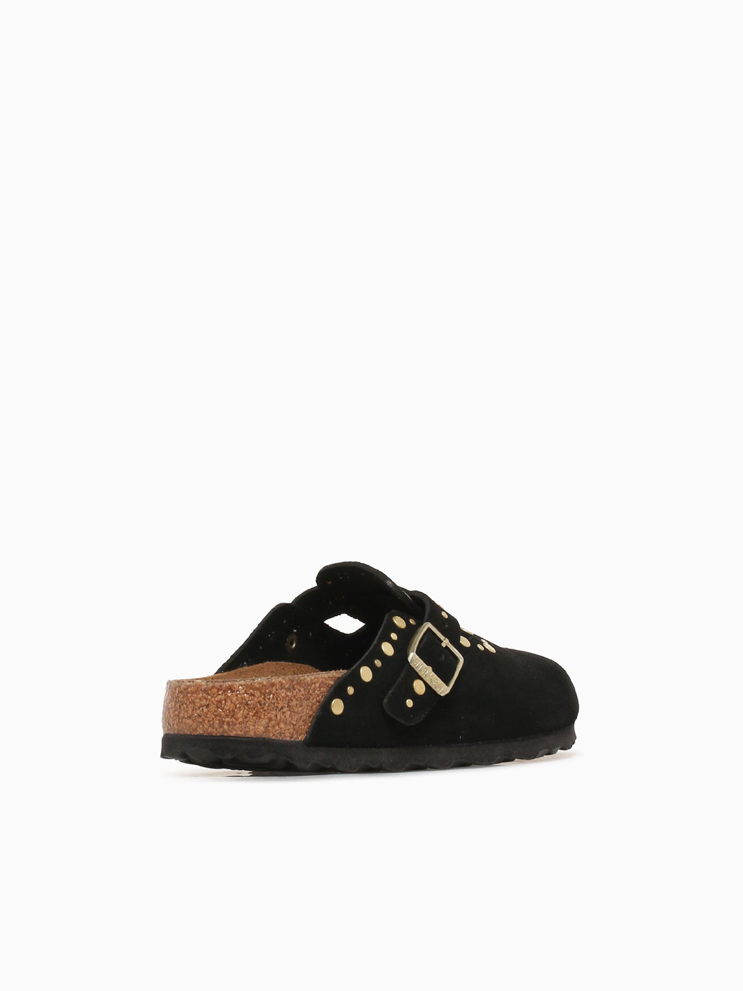 Boston Rivet Black Suede Black / 5 / M