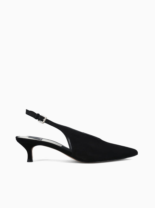 Alenna Black Suede Black / 6 / M