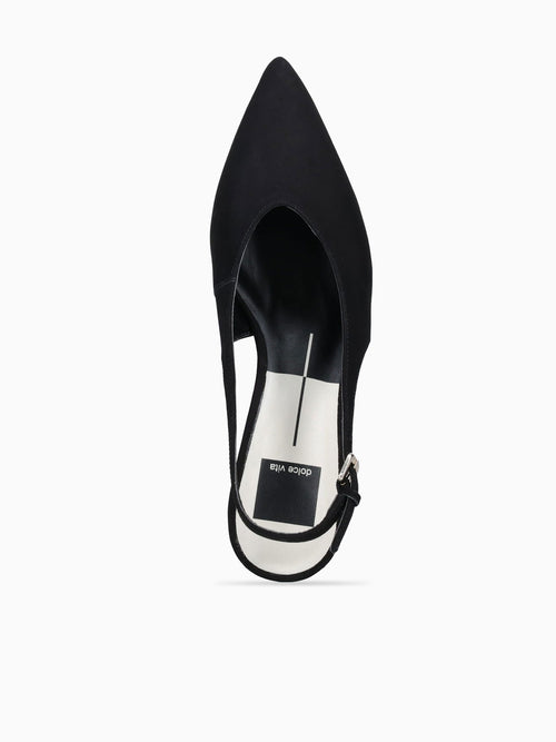 Alenna Black Suede Black / 6 / M