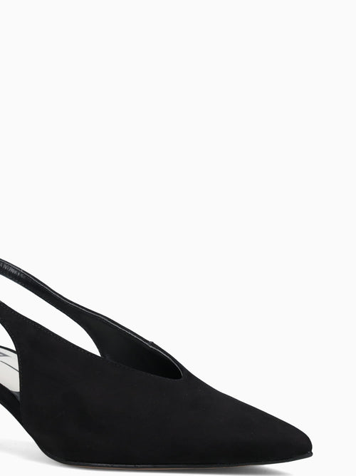 Alenna Black Suede Black / 6 / M