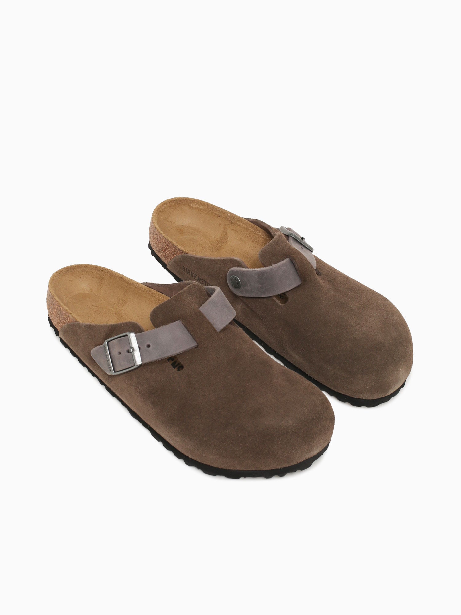 Boston Gray Suede Oiled Grey / 41 / M