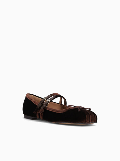 Gibsen Chocolate Velvet Brown / 6 / M
