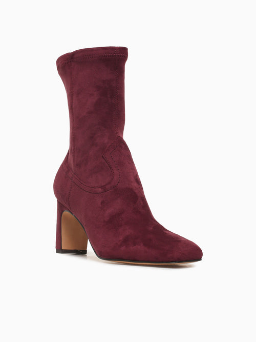Roan Plum Suede Wine / 6 / M