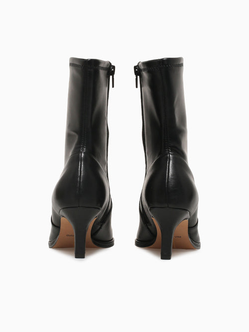 Amara Black Leather Black / 6 / M
