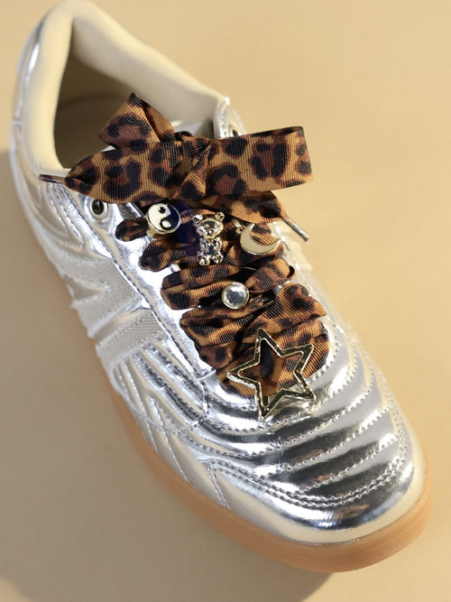 Leopard Print Lace Charm Kit Brown Multi