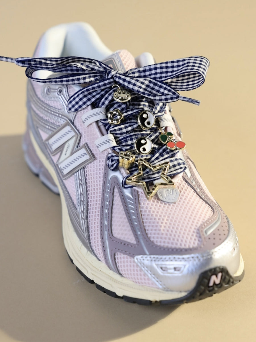 Black And White Lace Charm Kit Black White