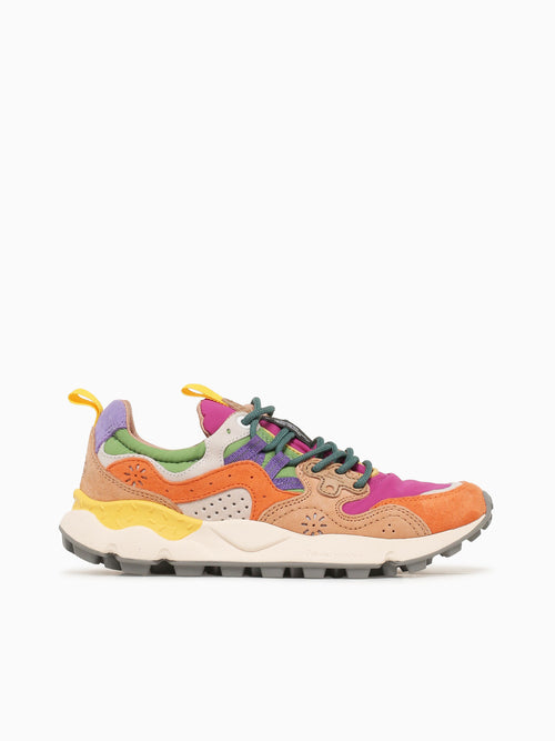 Yamano 3 Woman Orange Fuchsia suede Nylo Orange / 36 / M