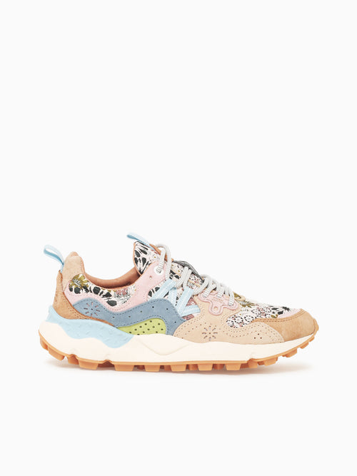 Yamano 3 Woman Multi Flower Print Suede Multi / 36 / M