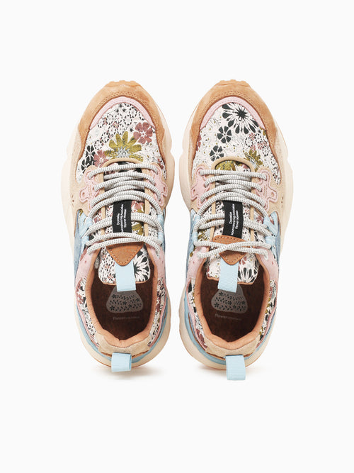 Yamano 3 Woman Multi Flower Print Suede Multi / 36 / M