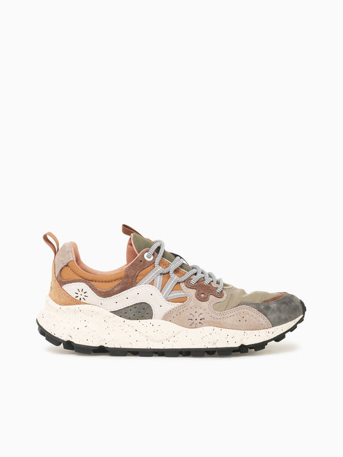 Yamano 3 Man Grey Brown suede Nylon Grey Multi / 41 / M