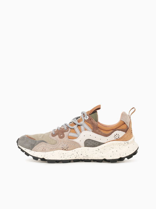 Yamano 3 Man Grey Brown suede Nylon Grey Multi / 41 / M