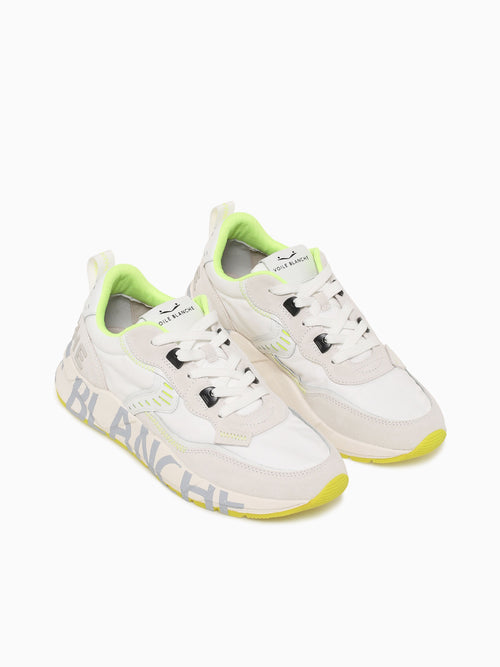 Club 01 White Yellow suede Nylon White Multi / 41 / M