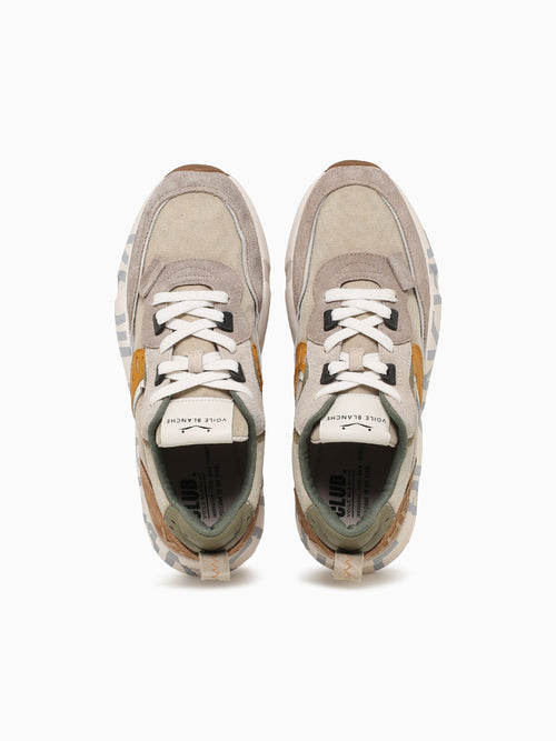 Club 01 Sand Orange suede Canvas Orange Multi / 41 / M
