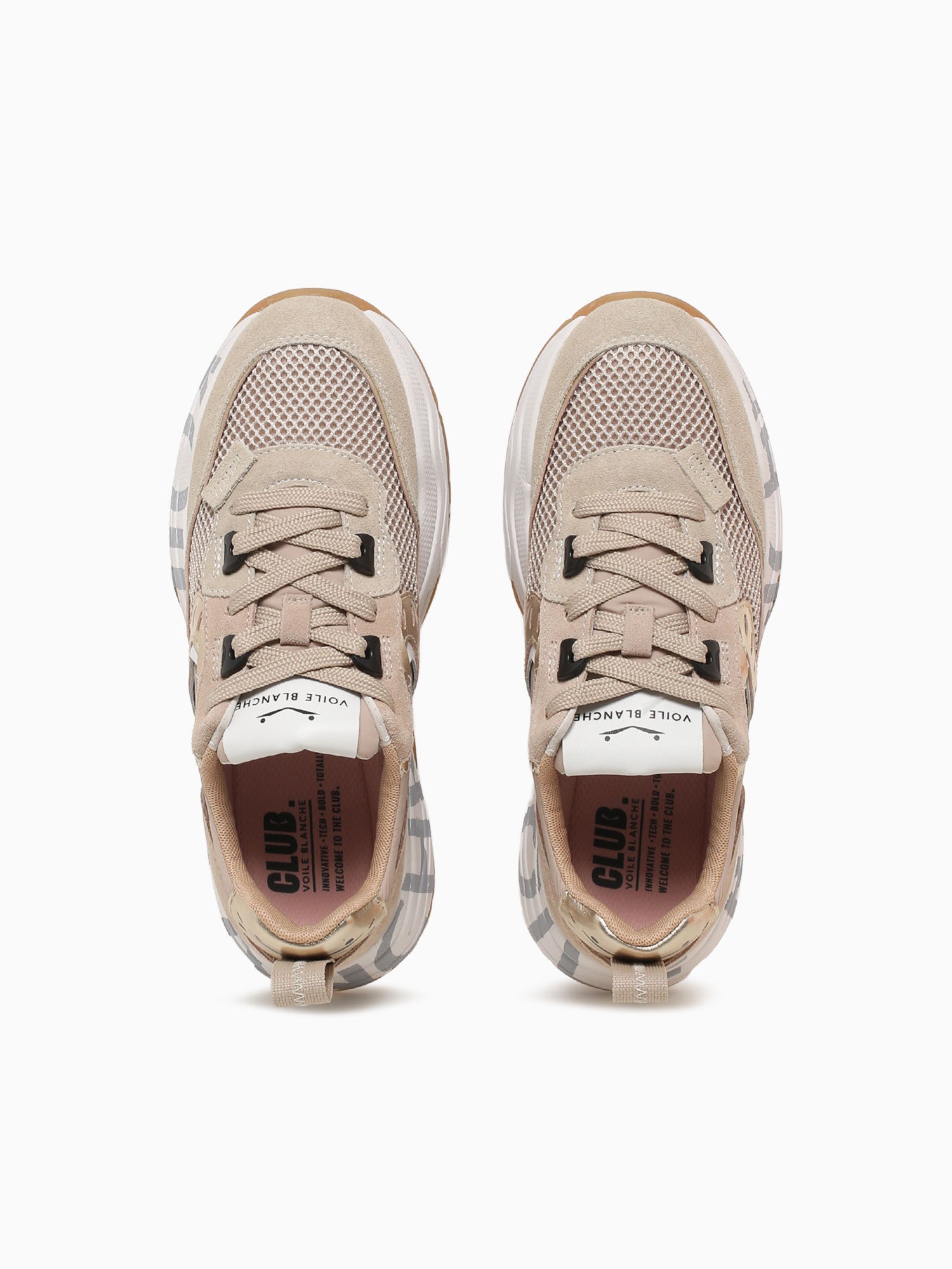 Club 105 Ice Platinum suede Mesh Platinum / 36 / M