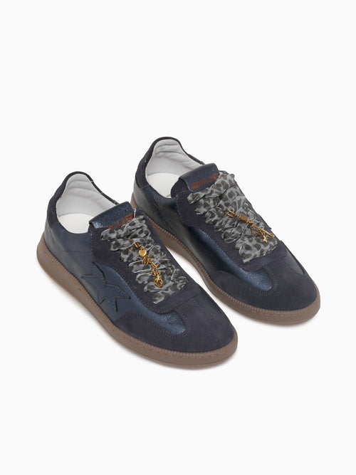 525 Navy Suede