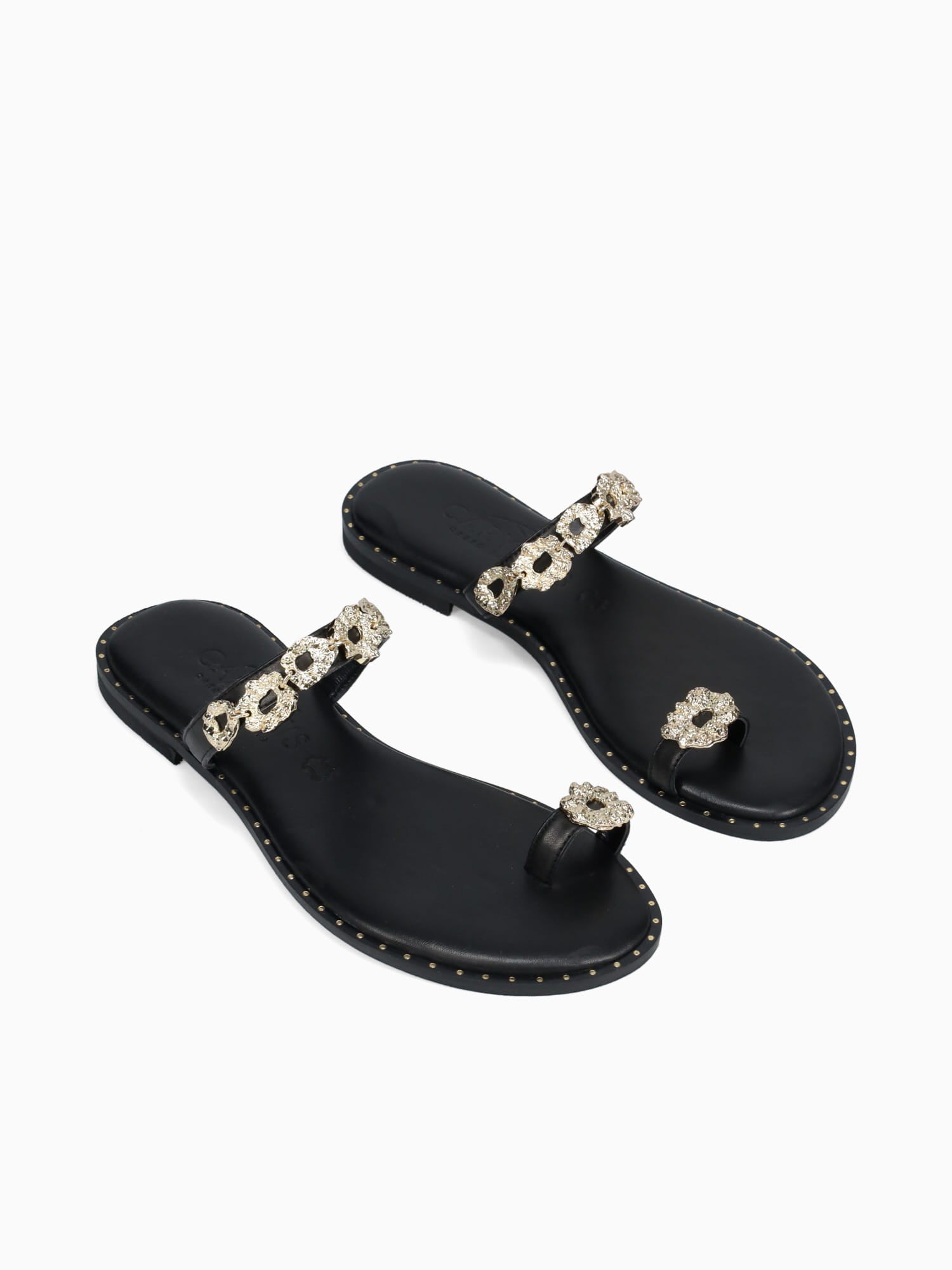621308 Blackgold Leather Black / 36 / M