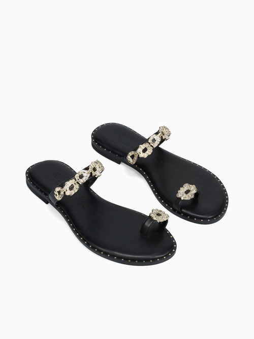 621308 Blackgold Leather Black / 36 / M