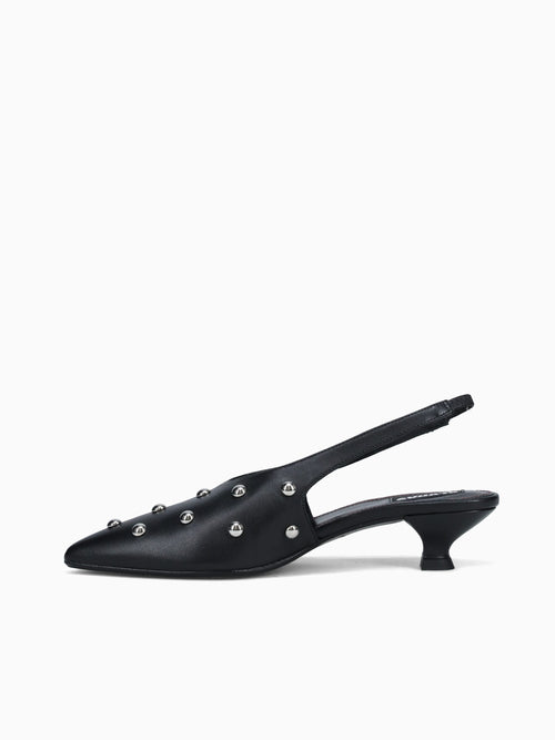 Eros Studs Black Leather Black / 36 / M