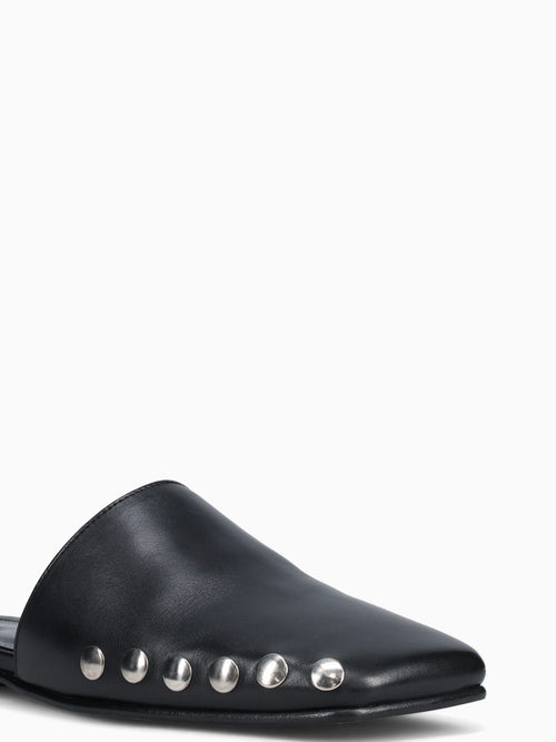 Kelly Black Leather Black / 36 / M