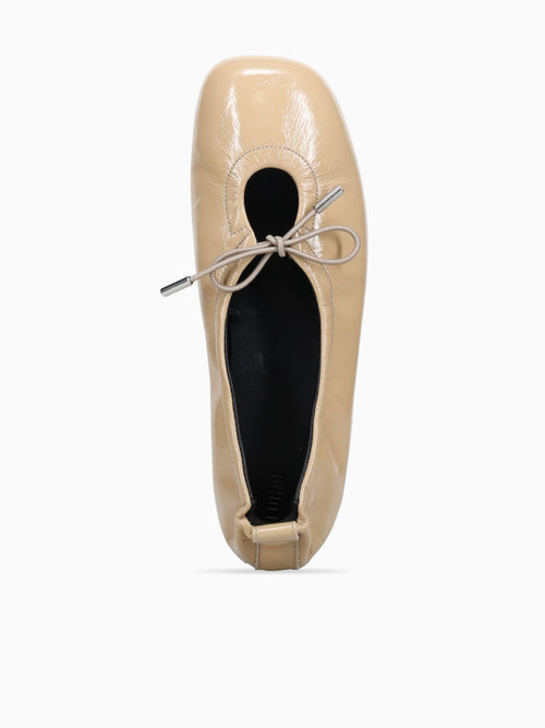 Rosalind Onix Beige Leather Beige / 36 / M