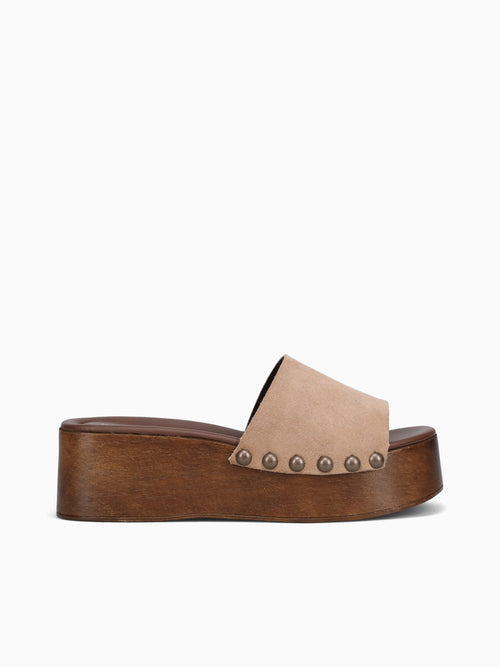 1164 Taupe Suede Taupe / 36 / M