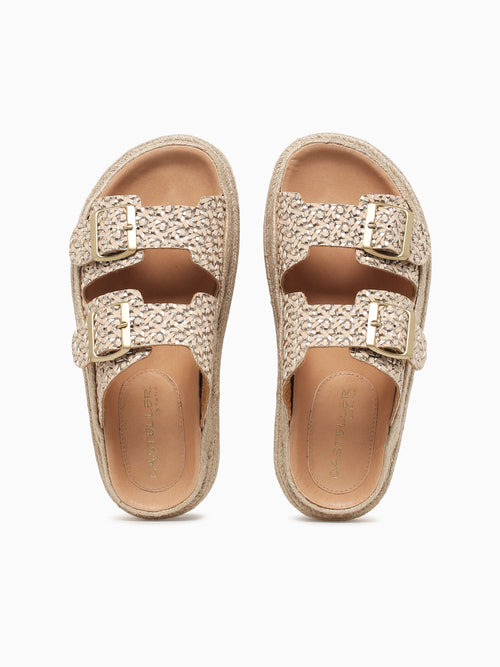 938 Crema Platino Leather Beige / 36 / M