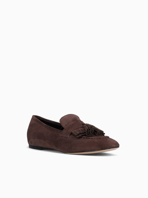 Xana Chocolate Suede Brown / 5 / M