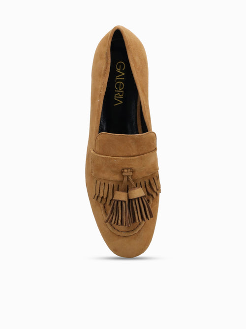 Xana Cinamon Suede Tan / 5 / M