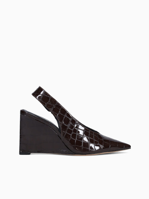 Xareni Chocolate Leather Brown / 5 / M