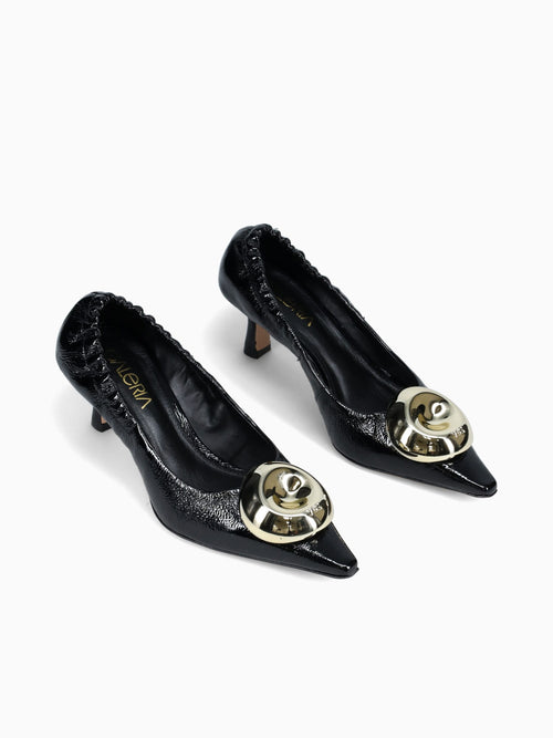 Xiana Preto Patent Leather Black / 5 / M