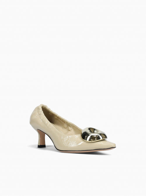 Xiana Chantilly Patent Leather Natural / 5 / M