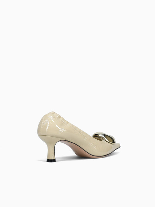 Xiana Chantilly Patent Leather Natural / 5 / M