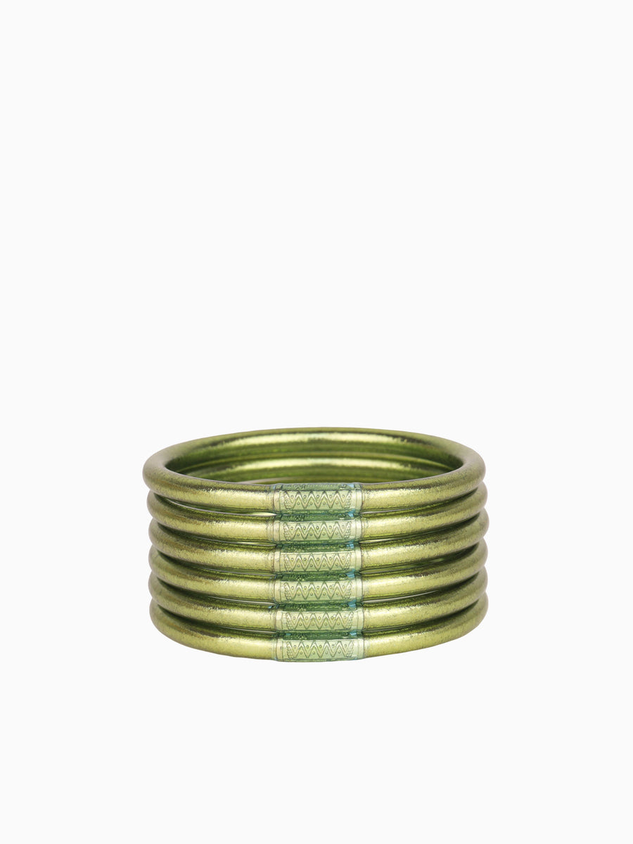 Limon All Weather Bangles Green / S
