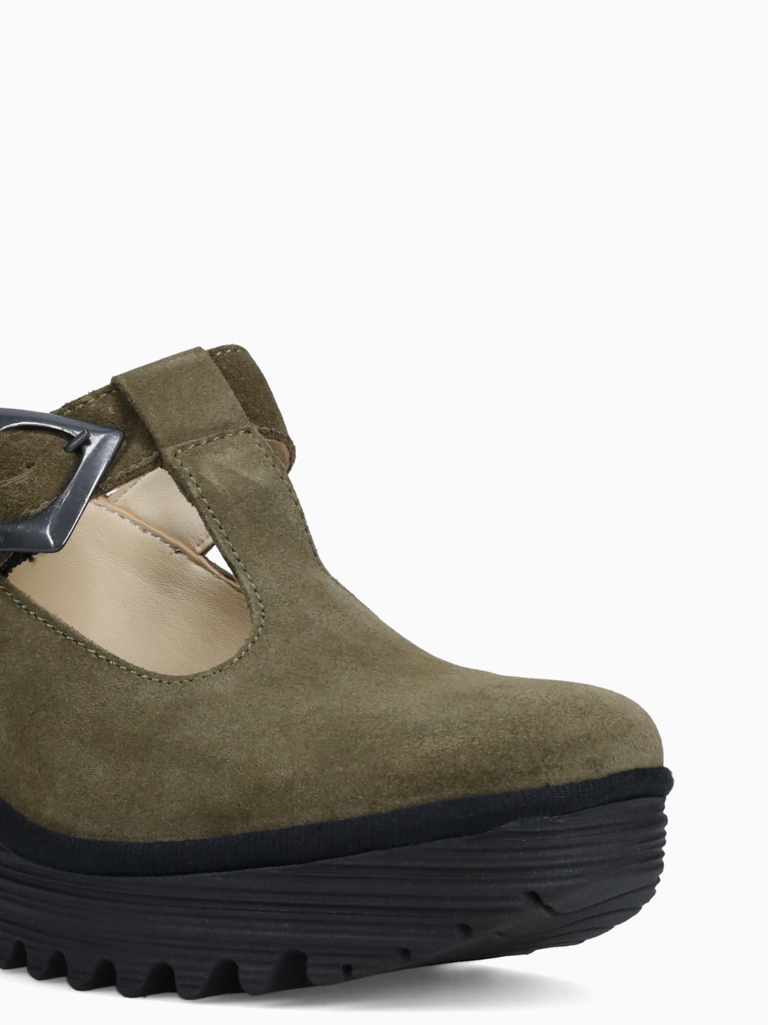 Yald598fly Aspen Green Suede Dark Green / 36 / M
