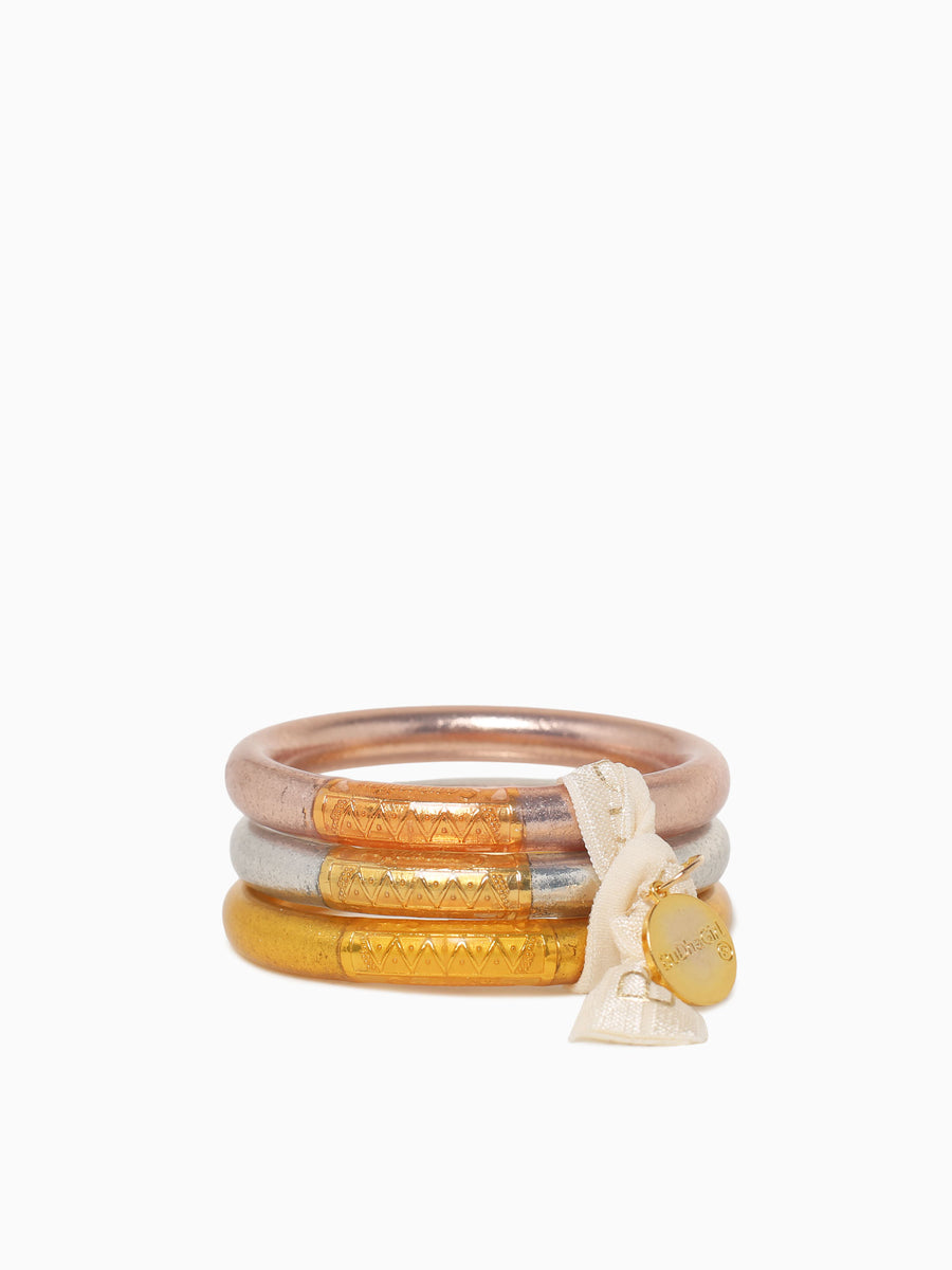 Gold Tzubbie All Weather Bangle (AWB) Serenity Prayer– Novus Shoes