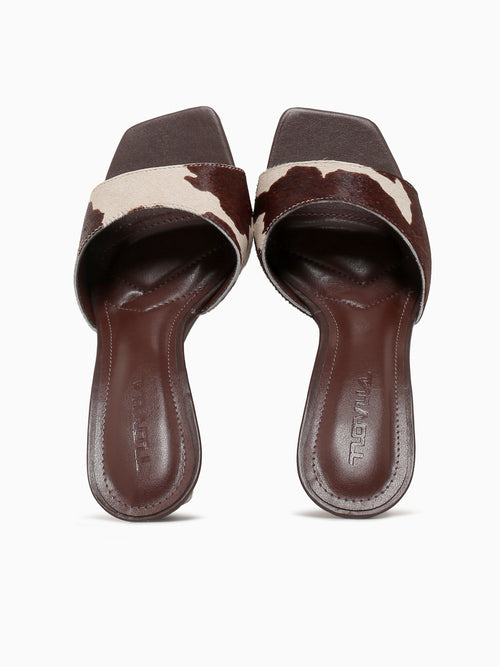 Martex Cow Print Pony Hair Brown Multi / 5 / M
