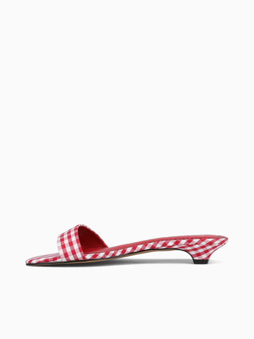 Berry Red Ginghan Fabric Red / 5 / M