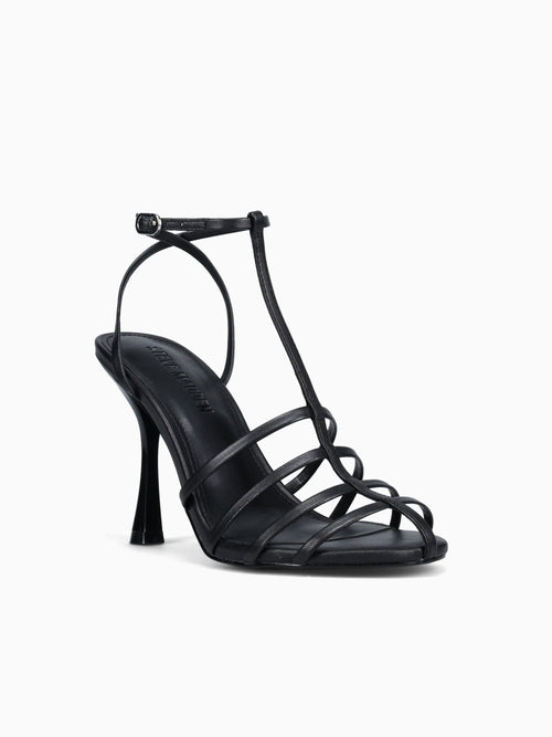 Tildah Black Leather Black / 5 / M