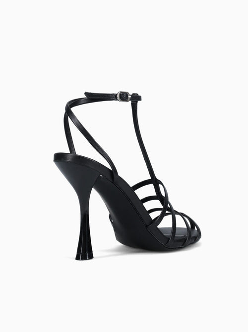 Tildah Black Leather Black / 5 / M